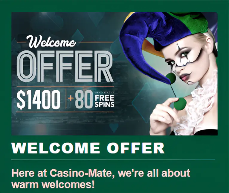 Casino Mate bonus art